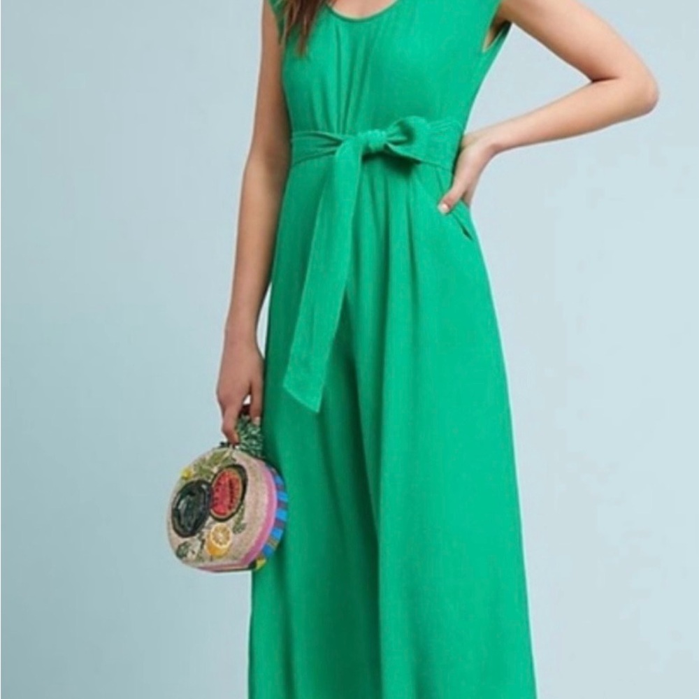 Anthropologie Wide Leg Romper